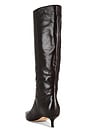 view 3 of 5 Lisa 45 Tall Shaft Boot in Dark Raisin Shiny Crackled Leather