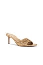 view 2 of 5 Tia Macrame Sandal in Pale Gold