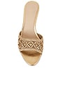view 4 of 5 Tia Macrame Sandal in Pale Gold