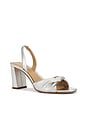 view 2 of 5 Tullia Block Heel in Silver