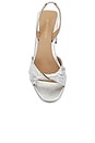 view 4 of 5 Tullia Block Heel in Silver