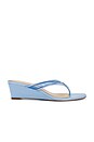 view 1 of 5 SANDALIA CLEA WEDGE in Blue Jay