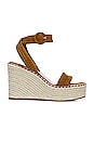 view 1 of 3 Rilla Wedge Sandal in Cuoio
