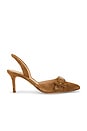 view 1 of 5 Lenora Slingback Pump in Chestnut