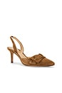 view 2 of 5 Lenora Slingback Pump in Chestnut