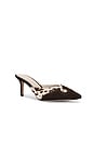 view 2 of 5 Lisa Western Mule Pump in Brown Multi
