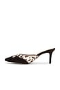 view 6 of 5 Lisa Western Mule Pump in Brown Multi