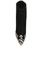 view 5 of 5 Lisa Western Boot in Black & Roccia