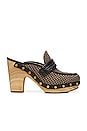 view 1 of 5 Delia Clog in Hazelwood Plaid