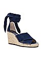 view 2 of 5 Leddy Wedge in Midnight Suede