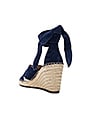 view 3 of 5 Leddy Wedge in Midnight Suede