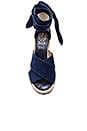 view 4 of 5 Leddy Wedge in Midnight Suede