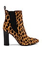 view 1 of 5 Britsy 2 Cow Fur Bootie in Leopard