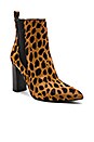 view 2 of 5 Britsy 2 Cow Fur Bootie in Leopard