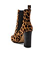 view 3 of 5 Britsy 2 Cow Fur Bootie in Leopard