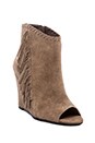 view 2 of 5 Tecca Fringe Bootie in Smoke Taupe