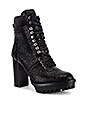 view 2 of 5 BOTTINES ERMANIA in Black Solid Leather