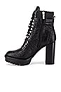view 5 of 5 BOTTINES ERMANIA in Black Solid Leather