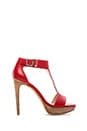 view 1 of 5 Jerimya Heel in Tango Red