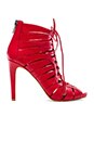 view 1 of 5 Narrital Smooth Calf Leather Heel in Cherry Red