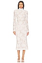 view 1 of 5 Greta Midi Dress in White Chantilly Lace
