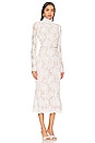 view 3 of 5 Greta Midi Dress in White Chantilly Lace