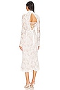 view 4 of 5 Greta Midi Dress in White Chantilly Lace