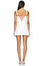 view 3 of 3 Kimmy Mini Dress in White Windsor Brocade