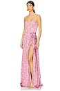 view 2 of 3 Cecilia Dress in Pink Peony Print