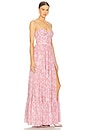 view 2 of 4 Gwen Dress in Pink Peony Print