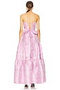 view 3 of 5 Vivian Dress in Orchid Baroque Floral