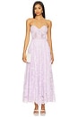 view 2 of 5 Carolena Set in Lavender Fog Lace