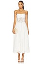 view 1 of 3 Hazel Dress in White Chantilly Lace