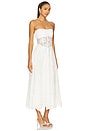 view 2 of 3 Hazel Dress in White Chantilly Lace