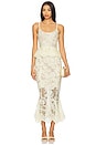 view 1 of 3 Vinetta Set in Transparent Yellow Lace