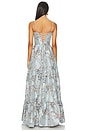 view 3 of 4 Lucetta Gown in Light Blue Lilibet Brocade