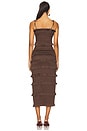 view 3 of 3 Lily Midi Dress in Chocolate