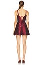 view 3 of 4 Kimmy Mini Dress in Garnet Barooue Floral