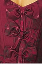 view 4 of 4 Vida Gown in Garnet Barooue Floral