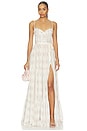 view 1 of 4 Gwen Maxi Dress in Vintage Victorian Stripe