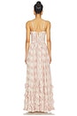 view 4 of 4 Carmen Maxi Dress in Strawberry Victorian Stripe
