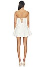view 3 of 5 Rosemary Mini Dress in White Rose Lace
