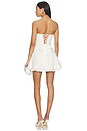 view 4 of 5 Rosemary Mini Dress in White Rose Lace
