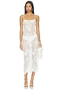 view 1 of 4 Hallie Maxi Dress in White Beaded Lace