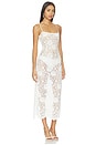 view 2 of 4 Hallie Maxi Dress in White Beaded Lace