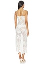 view 3 of 4 Hallie Maxi Dress in White Beaded Lace