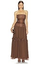 view 1 of 4 Sloane Dress in Pinecone