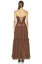 view 4 of 4 Sloane Dress in Pinecone