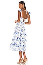 view 3 of 4 Maribelle Dress in French Blue Floral