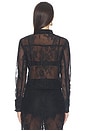 view 4 of 5 Genevieve Jacket in Black Lace